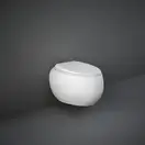 Унитаз подвесной Rimless (безободковый) Rak Ceramics Сloud, белый глянец (CLOWC1446AWHA)