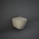 Унитаз подвесной Rimless (безободковый) Rak Ceramics Feeling, matt cappuccino (RST23514A)