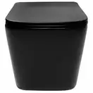 Подвесной унитаз REA JULIO BLACK MATT черный (REA-C6550)