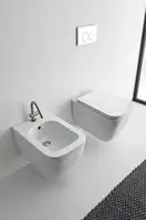 Унітаз Teorema 2.0  5126CL підвісний с-ма rimless білий  Scarabeo ІТАЛІЯ