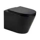 Унітаз підвісний Volle Nemo Black з твердим сидінням Slim Soft Close, чорний матовий 13-17-316 Black