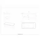 Ванна з штучного каменю Artceram Square 180x80 (ACW004 01)