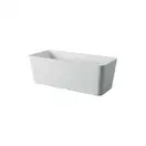 Ванна зі штучного каменю Artceram Square 180x80, білий матовий (ACW004 05)