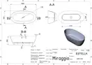MIRAGGIO Ванна ESTELLA (0000267)