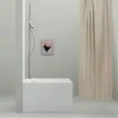Nic-Design Ванна зі штучного каменю Nic Design Tub 100х100х60h см, білий матовий (014234003)