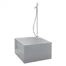 Nic-Design Ванна зі штучного каменю Nic Design Tub 100х100х60h см, Cipria матовий (014234060)