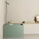 Nic-Design Ванна зі штучного каменю Nic Design Tub 100х100х60h см, Salvia матовий (014234067)