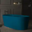 Nic-Design Ванна зі штучного каменю Nic Design Bay 160x80 см, Denim глянець (014719076)