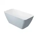 ванна зі штучного каменю Omnires Parma 159x70 прямокутна grey (PARMAWWBSP)