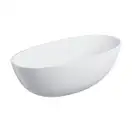 ванна Omnires Shell 160x75 овальна white (SHELLWWBP)