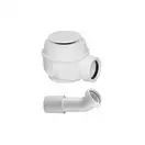 сифон для ванни та душового піддону Omnires gloss white (WB01XBP)
