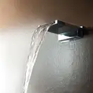 Вилив для ванни з каскадом Bossini Bocca Cascata XL, чорний матовий (E88500000073008)