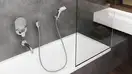 Излив для ванны 204 мм Hansgrohe Vernis Blend (цвет - хром) (71420000) фото 2 Aquada.com.ua