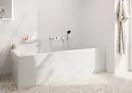 Вилив для ванни 210 мм Hansgrohe Tecturis E (колір - хром) 73410000
