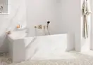 Вилив для ванни 210 мм Hansgrohe Tecturis E (колір - шліфована бронза) 73410140
