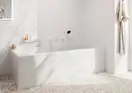 Вилив для ванни 210 мм Hansgrohe Tecturis E (колір - білий матовий) 73410700
