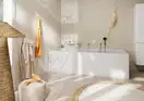 Вилив для ванни 198 мм Hansgrohe Tecturis S (колір - шліфована бронза) 73411140