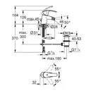 Змішувач одинважільний для біде Grohe Eurosmart S-size (23789002)
