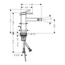 Hansgrohe Tecturis S Смеситель для биде, хром (73201000)