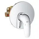 Смеситель однорычажный для душа Grohe Eurostyle Solid DN 15 (цвет - хром) комплект внешней и внутренней частей (23725003) фото 1 Aquada.com.ua