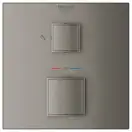 Термостат для душа с переключатилем на 2 положения Grohe Grohtherm Cube (цвет - тёмный графит, матовый) (24155AL0) фото 2 Aquada.com.ua