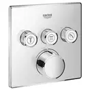 Смеситель для душа скрытого монтажа с 3 кнопками управления Grohe SmartControl (цвет - хром) (29149000) фото 1 Aquada.com.ua