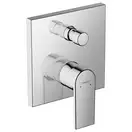Смеситель для ванны, со встроенной защитной комбинацией Hansgrohe Vernis Shape (цвет - хром) 71469000