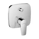 Смеситель для ванны, со встроенной защитной комбинацией Hansgrohe Talis E (цвет - хром) 71474000