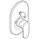Смеситель для ванны Hansgrohe Rebris S (цвет - хром), в комплекте со встраиваемой частью 72448000