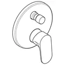Hansgrohe Rebris S Смеситель для ванны/душа, хром (72466000)