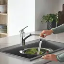 Grohe Start Смеситель кухонный с лейкой, хром (30531001)