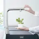 Змішувач для кухні з висувним виливом Grohe Zedra SmartControl (31593DC2)