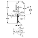 Кухонний змішувач для мийки GROHE Eurosmart (33202DC2)