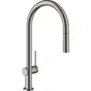 Змішувач для кухні Hansgrohe Talis 210 2jet з витяжним виливом Sbox, Brushed Black Chrome (72801340)