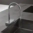 Змішувач кухонний Hansgrohe Aquno Select M81 170 3jet з витяжним зливом, Stainless Steel Finish (73837800)