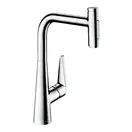 Змішувач для кухні Hansgrohe Talis Select 300 2jet з висувним виливом, хром (73867000)