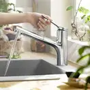 Hansgrohe Zesis M33 150 2jet Змішувач для кухні, хром (74800000)