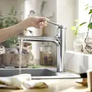 Hansgrohe Zesis M33 160 Змішувач для кухні, хром (74801000)