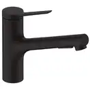 Hansgrohe Zesis M33 Змішувач для кухні, чорний матовий (74803670)