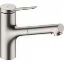 Hansgrohe Zesis M33 Змішувач кухонний, сталь (74803800)