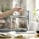 Hansgrohe Zesis M33 160 Змішувач для кухні, хром (74804000)