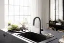 Смеситель для кухни Hansgrohe Aqittura M91 FilterSystem 210, 1jet (цвет - чёрный матовый) 76801670