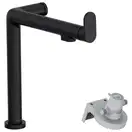 Hansgrohe Aqittura M91 Змішувач для кухні, чорний (76804670)
