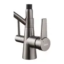 KOER KB-72003-07 Смеситель для кухни, черный/хром (KR3377)