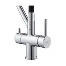 KOER KB-72006-01 Смеситель для кухни, хром/черный (KR3379)