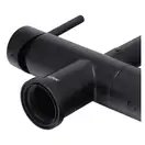 KOER KB-72002-05 Смеситель для кухни, черный/хром (KR3384)