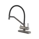 KOER KB-74027-07 Смеситель для кухни, черный (KR5203)