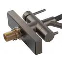 KOER KB-74027-07 Смеситель для кухни, черный (KR5203)