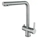Mixxus FAN-021 Смеситель для кухни, нерж. сталь (MI6109)