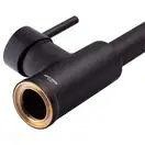 Змішувач для кухні з виливом пружина Mixxus Premium SPRING 017 BLACK (MI6951)